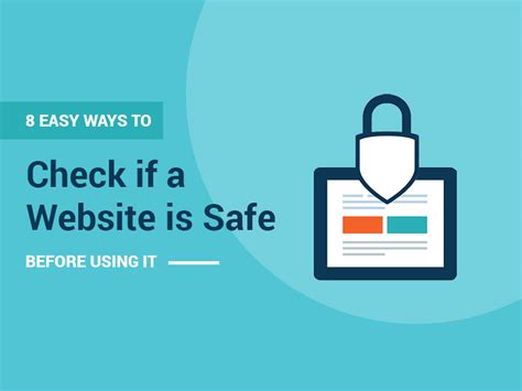 How to check if a Web site is safe .